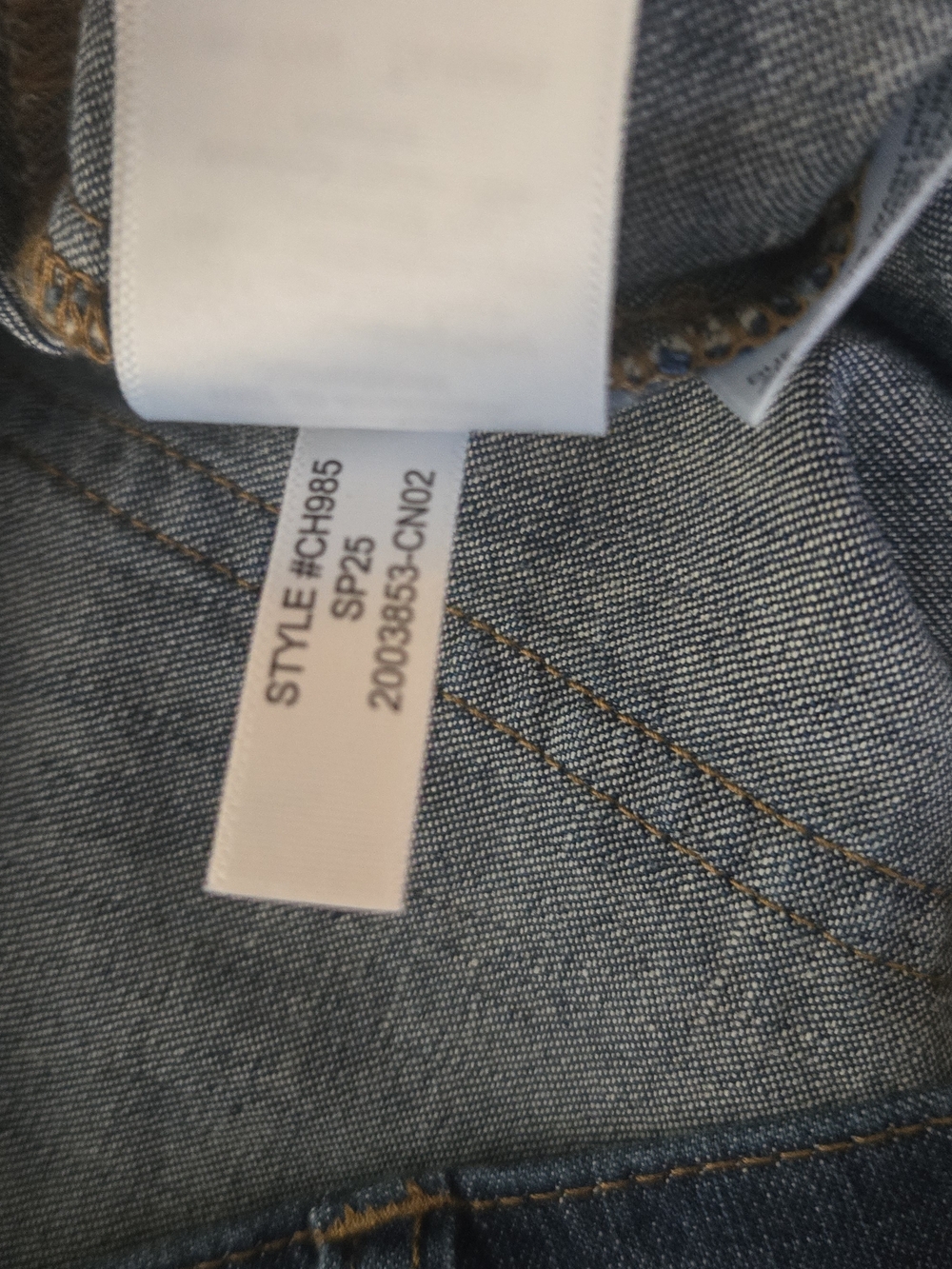 J.Crew Wide Leg Patch Pocket Jeans High Rise Denim Blue Spring 2025 - Picture 7 of 8